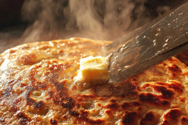 golden-brown-chicken-cheese-paratha-cooking-on-a-h