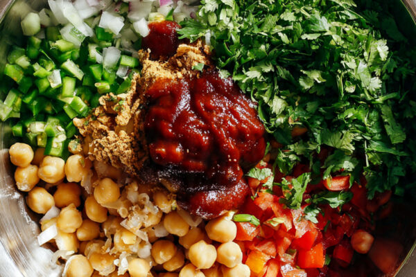 top-view-of-mixing-bowl-filled-with-boiled-chickpe